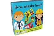 Brädspel - Forlaget Globe Hvem arbejder hvor? (DK) - 5704976059066