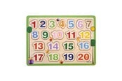 Träleksaker - Barbo Toys Wacky Wonders - Wooden Puzzle - Numbers (INT) - 6372