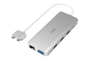 Dockning - Hama docking station - USB-C 3.2 Gen 1 - VGA HDMI - GigE - 100W - 00200133