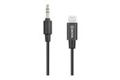 Displaykabel - BOYA BY-K1 - Lightning to headphone jack adapter - 20 cm - BY-K1