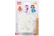 Kreativa spel - Hama Iron on bead plates - Mermaid Seahorse Hexagon - 4575