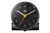 Decoration - Braun BC01 - alarm clock - round - quartz - desktop - black - 67003