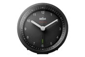 Decoration - Braun BC07 - alarm clock - round - quartz - desktop - black - 67009