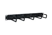 Rack chassis - Tripp Lite Rack Enclosure Cabinet Horizontal Cable Ring Flexible 1URM - rack cable management kit - 1U - SRCABLERING1U