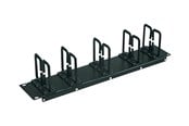 Rack chassis - Tripp Lite Rack Enclosure Cabinet Horizontal Cable Ring Flexible 2URM - rack cable management kit - 2U - SRCABLERING2U