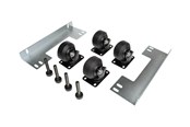Rack chassis - Tripp Lite Rack Enclosure Cabinet Heavy Duty Mobile Rolling Caster Kit - rack casters kit - SRCASTERHDKIT