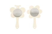 Konst- och hantverksmaterial - Creativ Company Decorate your Wooden Hand Mirror 2pcs. - 57950