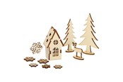 Konst- och hantverksmaterial - Creativ Company Create and Decorate your Christmas Decoration House - 57888