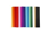 Konst- och hantverksmaterial - Creativ Company Crepe paper - Basic colors 15st. - 209020