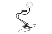 Streamingutrustning - LogiLink Smartphone Ring Light Clamp Mount Ø 8.5 cm - AA0150