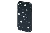 Mobile - Covers & Cases - Hama "Luminous Stars" Booklet Case for Apple iPhone 6/6s black/white - 138287