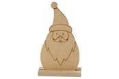 Konst- och hantverksmaterial - Creativ Company Wooden Christmas figure Santa Claus - 54469