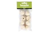 Konst- och hantverksmaterial - Creativ Company Wooden Beads Ø 25mm 8pcs. - 566700