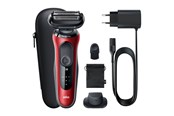 Rakapparat - Braun Rakapparat Series 6 61-R1200s Röd - 4210201433002