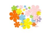 Konst- och hantverksmaterial - Creativ Company Foam molds Flowers 100st. - 79020