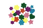 Kreativa spel - Creativ Company Foamforms Glitter 100pcs. - 790230