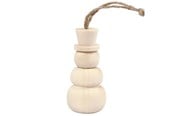 Hängare & krokar - Creativ Company Wooden Hanger Snowman - 58060