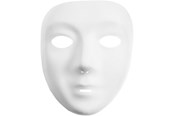 Konst- och hantverksmaterial - Creativ Company Mask White Plastic Velour - 592440