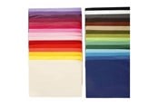 Papper, Fotopapper & Etiketter - Creativ Company Tissue paper A4 Coloured 300pcs. - 20914