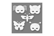 Skyltar & kort - Creativ Company Insect masks Cardboard 16st. - 95215