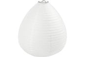 Lampor - Creativ Company Rice Paper Lamp White Drop 27cm - 500282