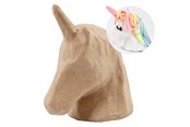 Konst- och hantverksmaterial - Creativ Company Unicorn Head Papier-mâché - 50420