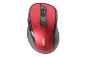 Mus - RAPOO M500 Silent - Mouse - Optic - 6 knappar - Röd - 18589