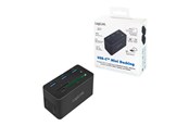 Dockning - LogiLink USB 3.2 Gen 1 docking station USB-C 10-port PD mini black - UA0370