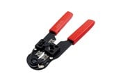 Nätverks tillbehör - LogiLink Crimping tool for RJ45 CAT5/CAT6/CAT6A modularplug with cutter - WZ0004