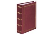 Fotogalleri och arkivering - Hama "London" Slip-in Album for 100 Photos w. a Size of 13x18 cm Bordeaux - 7173