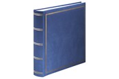 Fotogalleri och arkivering - Hama "London" Jumbo Album 30x30 cm 80 White Pages blue - 7160