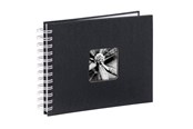 Fotogalleri och arkivering - Hama "Fine Art" Spiral Album 24x17 cm 50 white pages black - 1960
