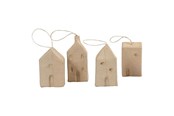 Konst- och hantverksmaterial - Creativ Company Paper mache houses 4 pcs. - 549110