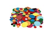 Hobby Tillbehör - Creativ Company Foam Shapes Glitter Circles 150pcs. - 790220