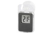 Smarta Hem - Hama Window Thermometer for Indoors and Outdoors Digital 7.5 x 4.6 cm grey - 186397