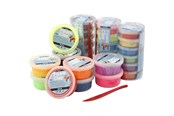 Hobby Tillbehör - Creativ Company Foam Clay - Assorted Colours - 28 tubs - 78816