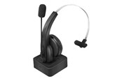 Hörlurar / Headset - LogiLink Bluetooth mono headset with charging stand microphone - BT0059