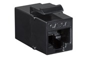 Nätverks tillbehör - LogiLink Cat.6A Keystone Inline Coupler UTP only 14.7 mm width slim type - NK4014