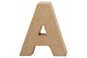Konst- och hantverksmaterial - Creativ Company Letter Papier-mache Small - A - 26639