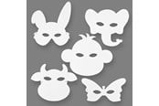 Konst- och hantverksmaterial - Creativ Company Craft Masks Animals 16st. - 95201