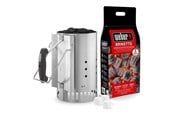 Grill & tillbehör - Weber Rapidfire Chimney Starter Set - 17631