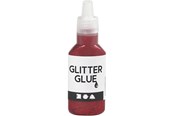 Tejp & lim - Creativ Company Glitter Glue Red 25 ml - 318220