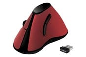 Mus - LogiLink Ergonomic vertical mouse wireless 2.4 GHz red - Vertical mouse - Optic - 5 knappar - Röd - ID0159
