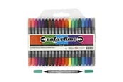 Skriv- och ritverktyg - Creativ Company Colortime Double-sided pens - Basic colors 20st. - 37983