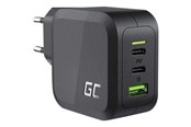 Mobile - Adapters & Chargers - Green Cell power adapter - PowerGaN - USB 2 x USB-C - 65 Watt - CHARGC08