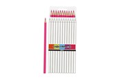 Skriv- och ritverktyg - Creativ Company Colortime colouring pencils - Pink 12pcs. - 38573