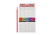 Skriv- och ritverktyg - Creativ Company Triangular Jumbo colored pencils - Pink 12pcs. - 38173