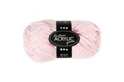Garn & tillbehör - Creativ Company Acrylic yarn Light red 50gr 80m - 421805