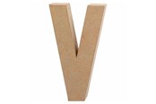 Konst- och hantverksmaterial - Creativ Company Letter Papier-mache - V - 26621