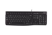 Tangentbord - Logitech K120 Corded Keyboard - ES - Tangentbord - Spanska - Svart - 920-002499